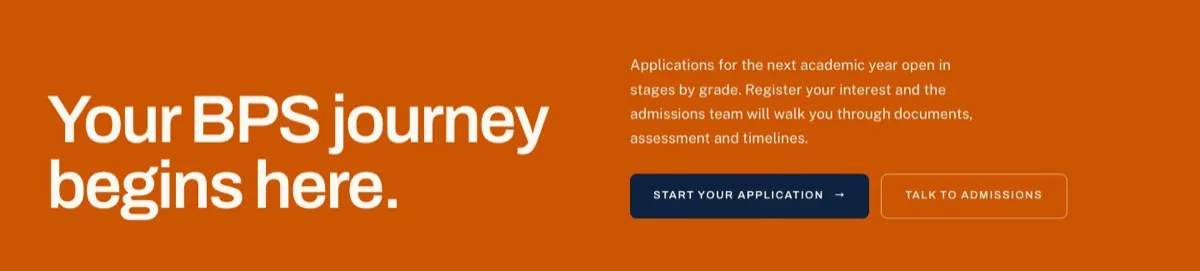 BPS admissions