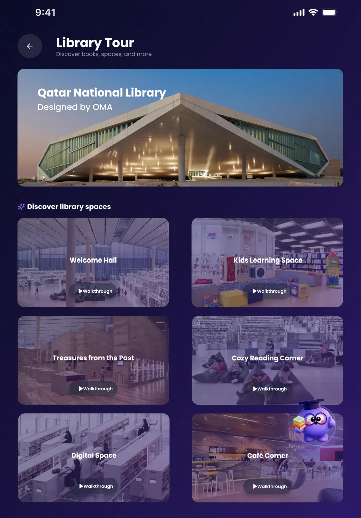 QNL library tour