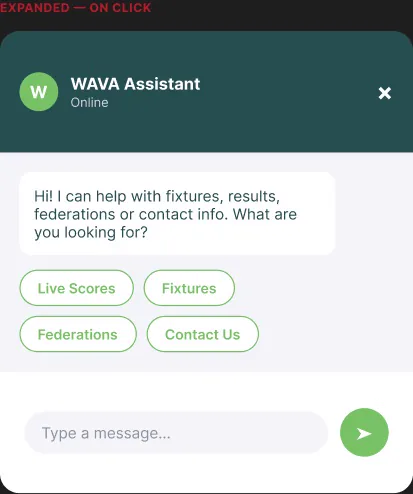 WAVA assistant, expanded